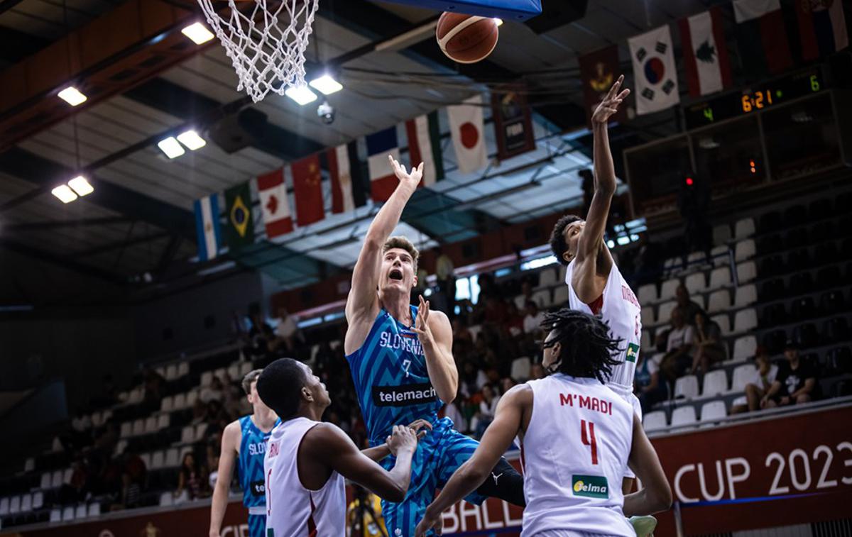 Jan Vide | Jan Vide je bil s 25 točkami prvi strelec na tekmi z Madagaskarjem. | Foto FIBA