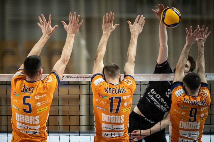 Pokal Challenge: ACH Volley - Narbonne | Odbojkarji ACH Volleyja so končali evropsko sezono. | Foto Vid Ponikvar