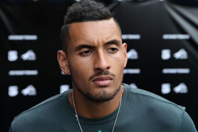 Nick Kyrgios se mu je pozneje opravičil. | Foto: Guliverimage/Getty Images