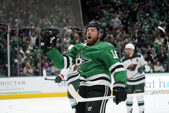 Dallas Stars Joe Pavelski | Hokejisti Dallasa so v goleadi premagali Minnesoto. Joe Pavelski je zadel že po 90 sekundah. | Foto Guliverimage