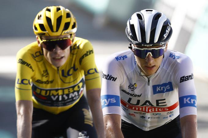 Tadej Pogačar bo eden od izzivalcev na Touru, kakor tudi Primož Roglič in Remco Evenepoel. | Foto: Reuters