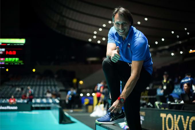 "Ko sem v dvorani videl te fante, ki so imeli že toliko znanja, sam pa ga nisem imel, sem si rekel: 'O moj bog, tu nimam kaj početi.'" | Foto: Volleyball World