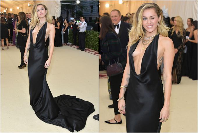 Miley Cyrus na letošnjem Met Gala | Foto: Getty Images