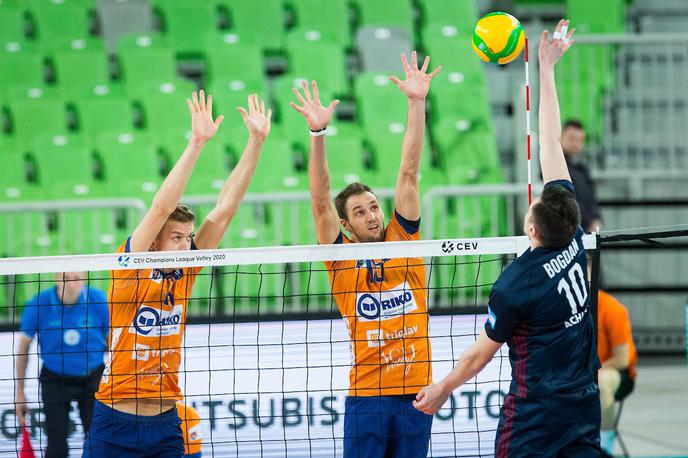 ACH Volley Ljubljana : Fakel Novy Urengoy | ACH Volley je vse boljši formi. | Foto Žiga Zupan/Sportida