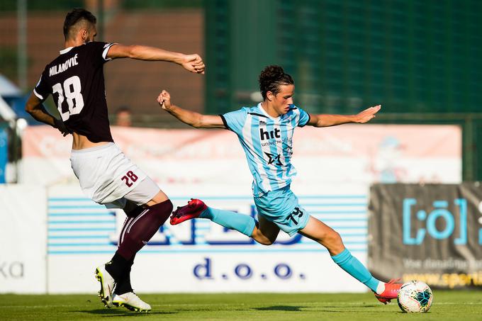 Tjaš Begić je Gorico popeljal v vodstvo. | Foto: Grega Valančič/Sportida