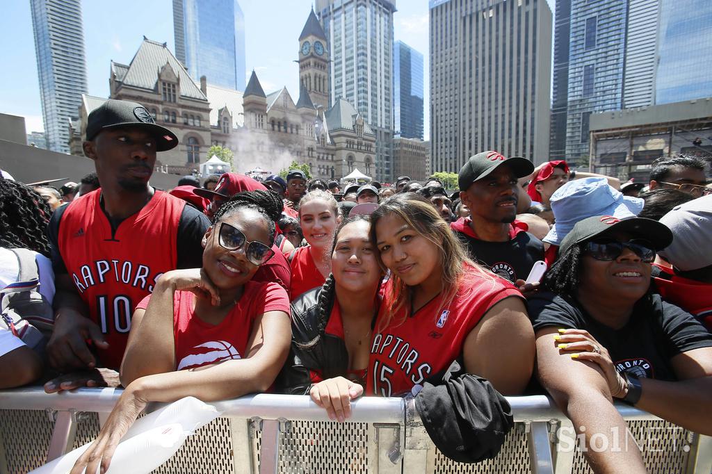 Slavje NBA naslova Toronto Raptors