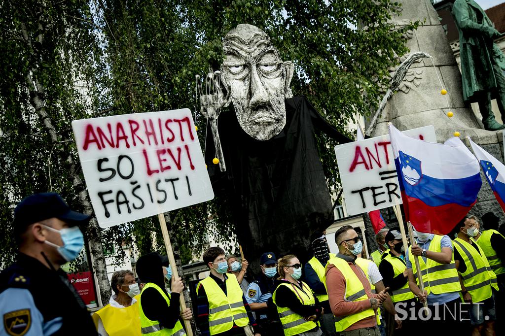 Protesti v Ljubljani