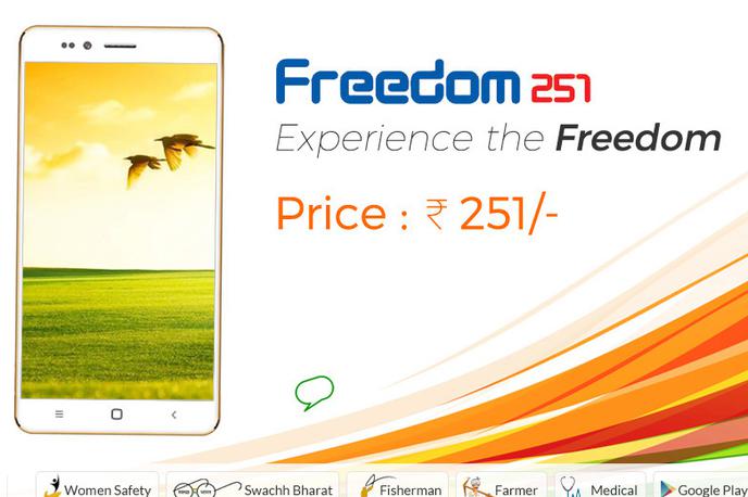 Freedom 251 | Foto Ringing Bells