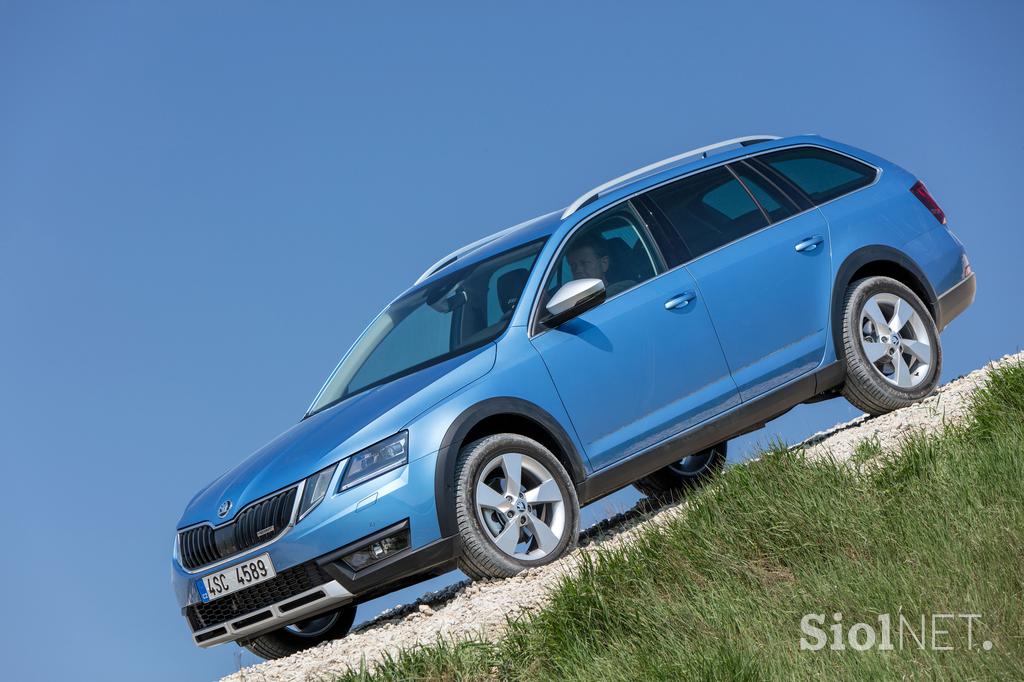 Škoda octavia scout - prva vožnja