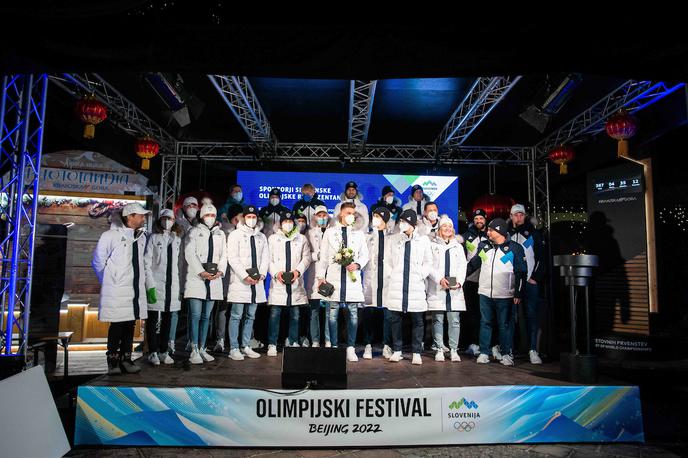 sprejem olimpijcev, Kranjska Gora | Slovenski olimpijski junaki so se zbrali v Kranjski Gori. | Foto Peter Podobnik/Sportida