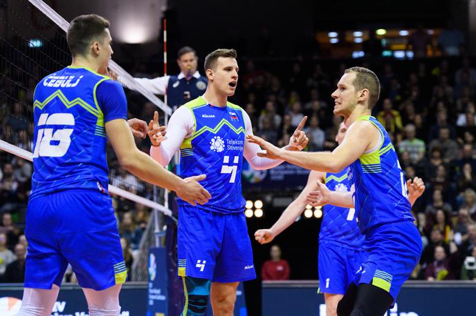 Slovenija Belgija odbojka | Slovenci igrali toliko, kot je bilo potrebno za zmago. | Foto CEV