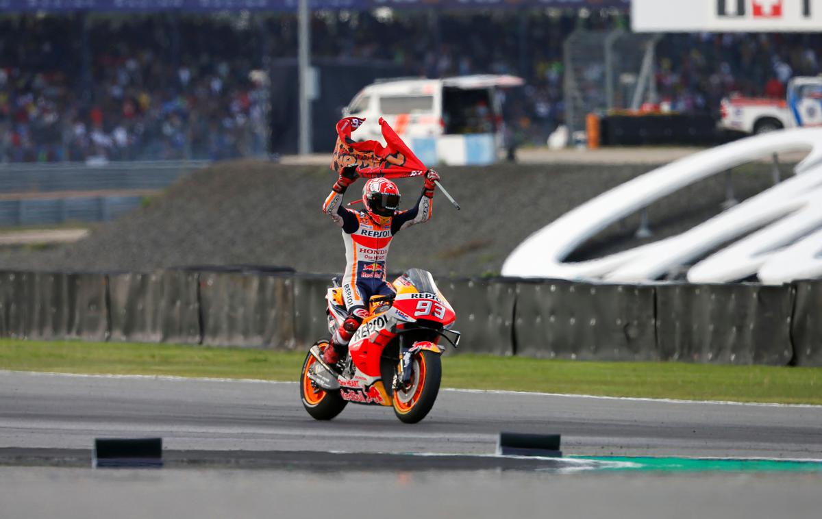 Marc Marquez | Marc Marquez se po osvojenem naslovu svetovnega prvaka ne zaustavlja. | Foto Reuters