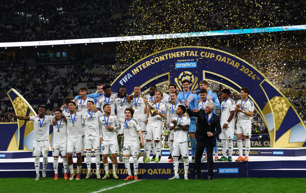 medcelinski pokal, Real Madrid : Pachuca | Kylian Mbappe in Vinicius Junior sta zabila vsak po enkrat. | Foto Reuters