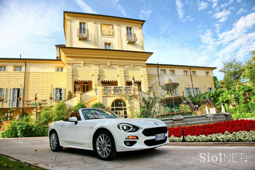 Fiat 124 spider - fotogalerija prve vožnje novega modela