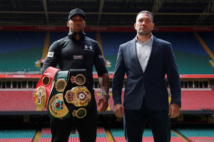 Anthony Joshua Kubrat Pulev | Kubrat Pulev je odločen, da se bo spopadel z Anthonyjem Joshuo, čeprav Britanci nestrpno čakajo na dvoboj Joshua - Tyson Fury. | Foto Reuters