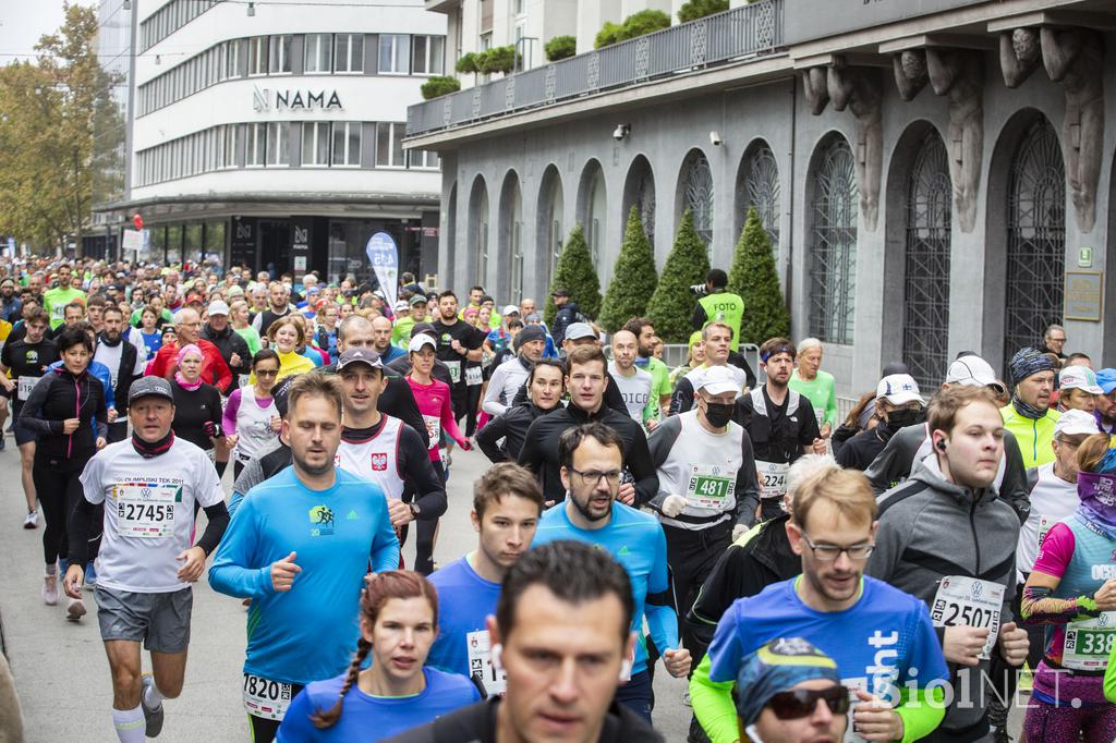 Maraton Ljubljana 2021. Poiščite se!