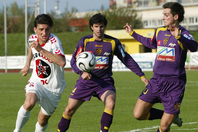 Pri 20 letih se je iz Kranja preselil v Maribor in z vijolicami leta 2009 postal državni prvak. | Foto: Aleš Fevžer