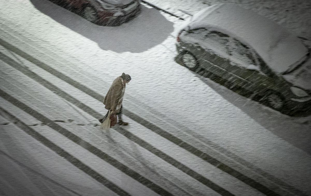 Sneg | Do srede zjutraj bodo padavine ponehale. | Foto Ana Kovač