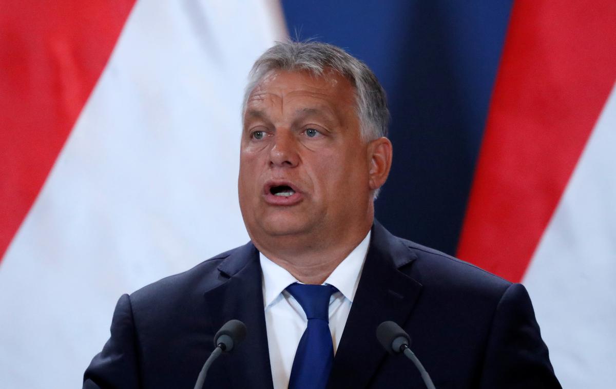 viktor orban | Po mnenju Viktorja Orbana so Nemci "na drugi poti evropske civilizacije, ki pelje v smer nekakšnega postkrščanske in postnacionalne države". | Foto Reuters