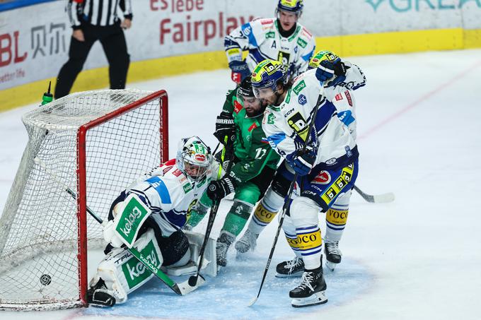 Liga ICEHL,: Olimpija Ljubljana - VSV Beljak | Foto: www.alesfevzer.com