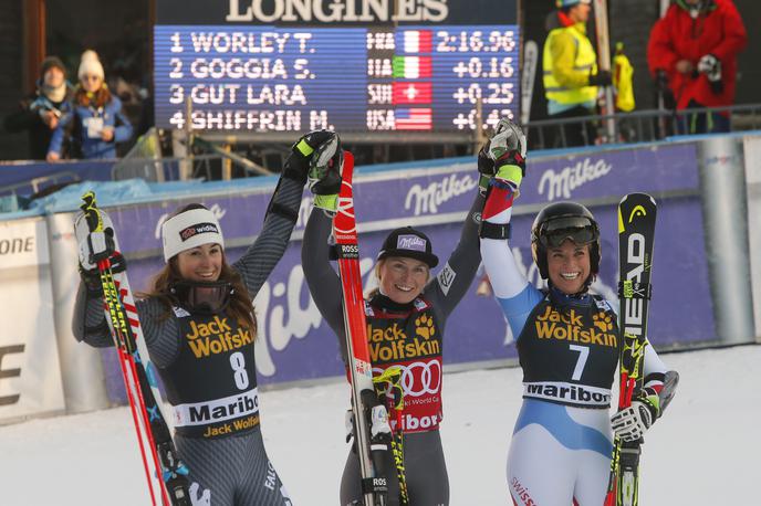 Maribor veleslalom Tessa Worley | Foto Reuters