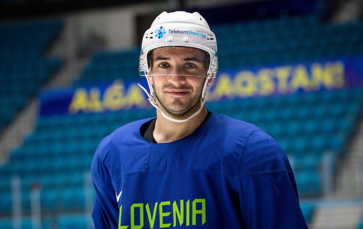 slovenska hokejska reprezentanca SP 2019 Nursultan Boštjan Goličič | Pred Boštjanom Goličičem je deveta sezona v francoski prvi ligi.  | Foto Matic Klanšek Velej/Sportida