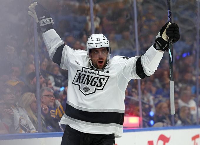 Anže Kopitar in LA Kings bodo celo pet dni brez tekem, igrajo šele v soboto ob 22.00. | Foto: Reuters