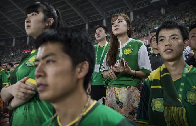 Navijači Beijing Guoana. | Foto: Getty Images