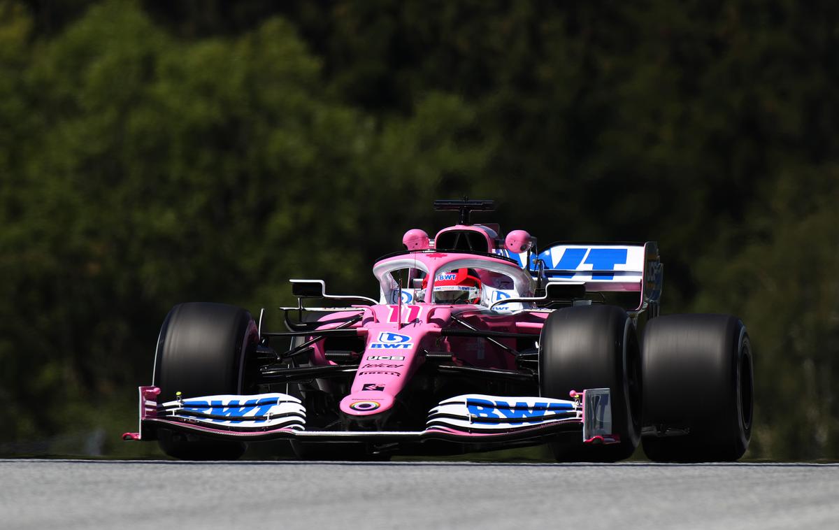 Sergio Perez | Sergio Perez bo moral izpustiti še drugo dirko v Silverstonu. | Foto Getty Images