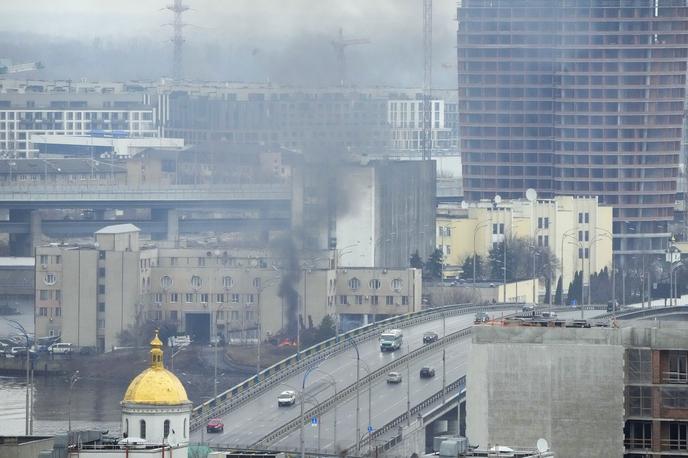 Kijev | Ruska vojska si je v prvem obdobju vojne v Ukrajini prizadevala osvojiti Kijev, a bila daleč od uspeha. | Foto Guliverimage