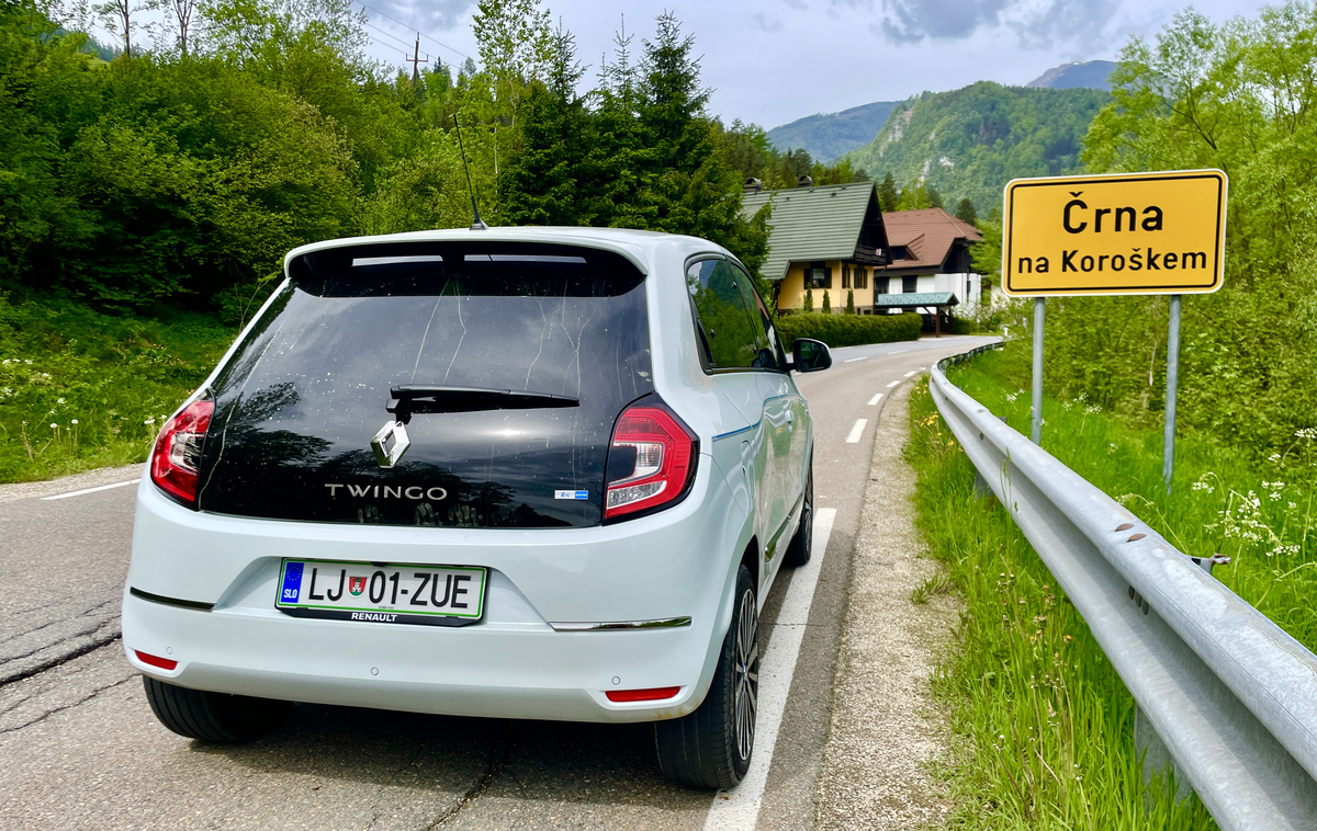 Renault twingo electric | S “slovenskim” renault twingom smo pred tedni po Sloveniji zlahka naredili tisoč kilometrov in to brez tako imenovanega hitrega polnjenja. | Foto Gregor Pavšič