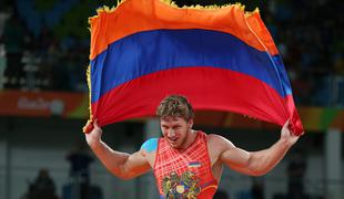 Aleksanjan najboljši v rokoborski kategoriji do 98 kg