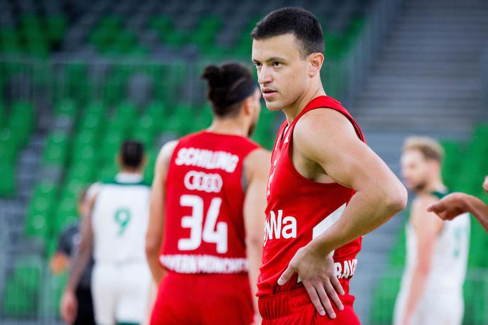 KK Cedevita Olimpija : Bayern Basketball, Žan Mark Šiško | Žan Mark Šiško je dosegel pet točk. | Foto Žiga Zupan/Sportida