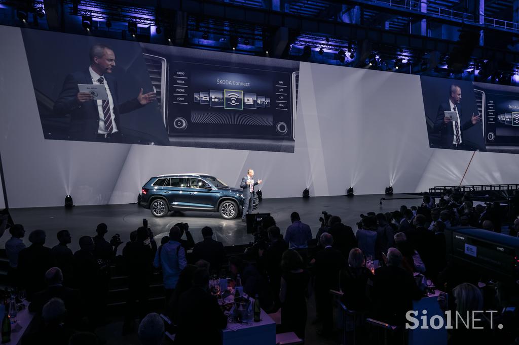 Škoda kodiaq - svetovna premiera Berlin 2016