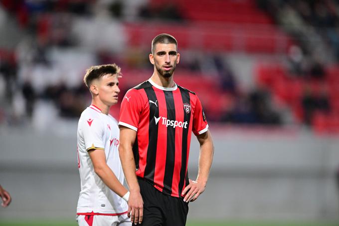 Adrian Zeljković (Spartak Trnava) je v nedeljo zadel v polno na derbiju slovaškega prvenstva v Bratislavi (1:1). Na tej tekmi je edini zadetek za Slovan prispeval prav njegov rojak Kenan Bajrić. | Foto: Guliverimage