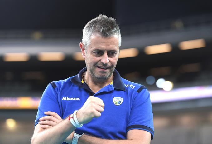 Alessandro Chiappini je s prikazanim svojih deklet zelo zadovoljen, a posel še ni zaključen. | Foto: FIVB