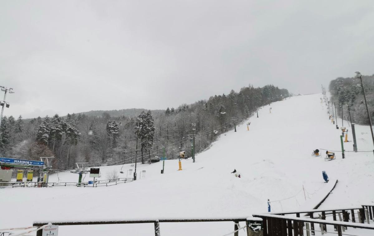 Pohorje | Belo Pohorje, rdeča luč za Maribor. | Foto Sportal