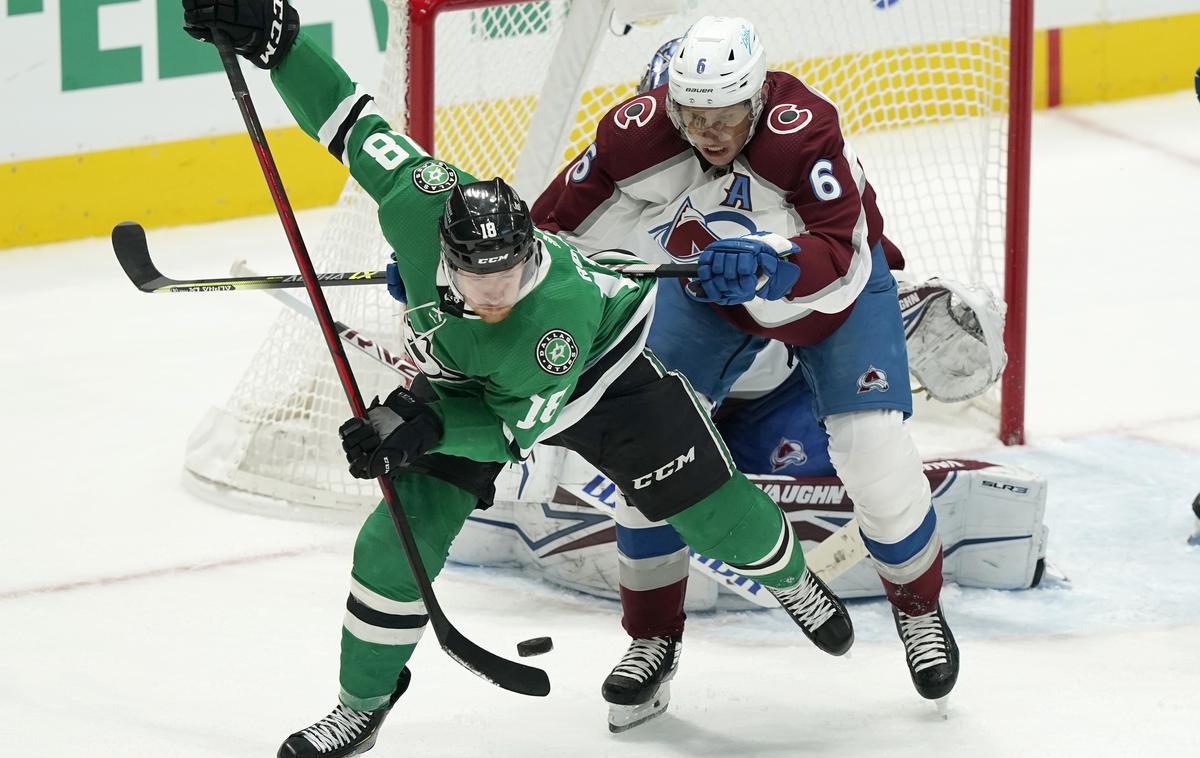 Colorado Avalanche, Dallas Stars, Michael Raffl | Dallas je ustavil zmagoviti niz Colorada. | Foto Guliverimage