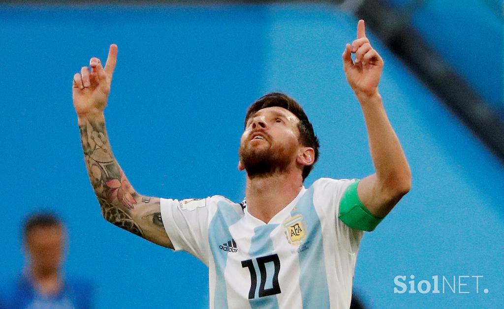 Messi Argentina Nigerija