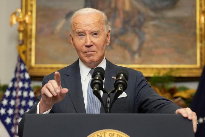 Joe Biden, ameriški predsednik | Poslovilni govor ameriškega predsednika je tradicija, ki sega v čas Georgea Washingtona.  | Foto Reuters