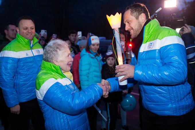 Mojstrana OI bakla | Foto: Žiga Zupan/Sportida