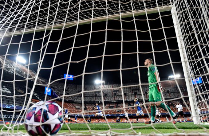 Vratar Jasper Cillessen je prejel štiri zadetke. Prav vse mu je zabil Slovenec. | Foto: Guliverimage/Getty Images