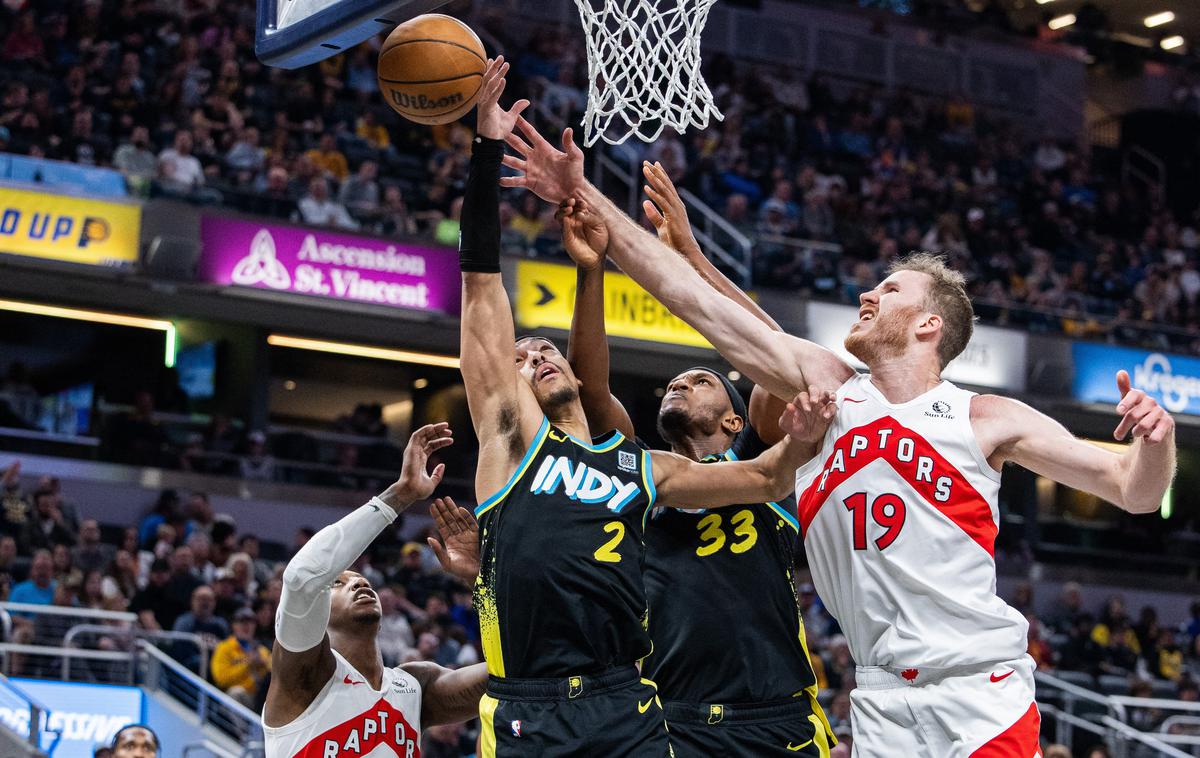 Toronto Raptors : Indiana Pacers | Toronto Raptors so na gostovanju pri Indiani slavili s 130:122. | Foto Reuters