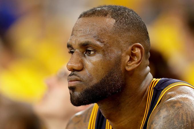  LeBron James je na zadnji tekmi dosegel 34 točk. | Foto: Guliverimage/Getty Images