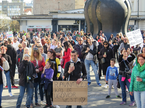 protest Maribor, 10. 4. 2021