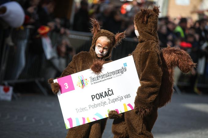 Sicer pa se z današnjim vrhuncem dogajanja pustni čas na Ptuju še ne končuje. Že v ponedeljek bo tam potekalo veliko karnevalsko srečanje vrtcev in šol, Kurentovanje pa se bo končalo v torek s pokopom pusta, ko Ptujčani vselej s svojimi obveznostmi zaključijo že opoldne. | Foto: STA ,