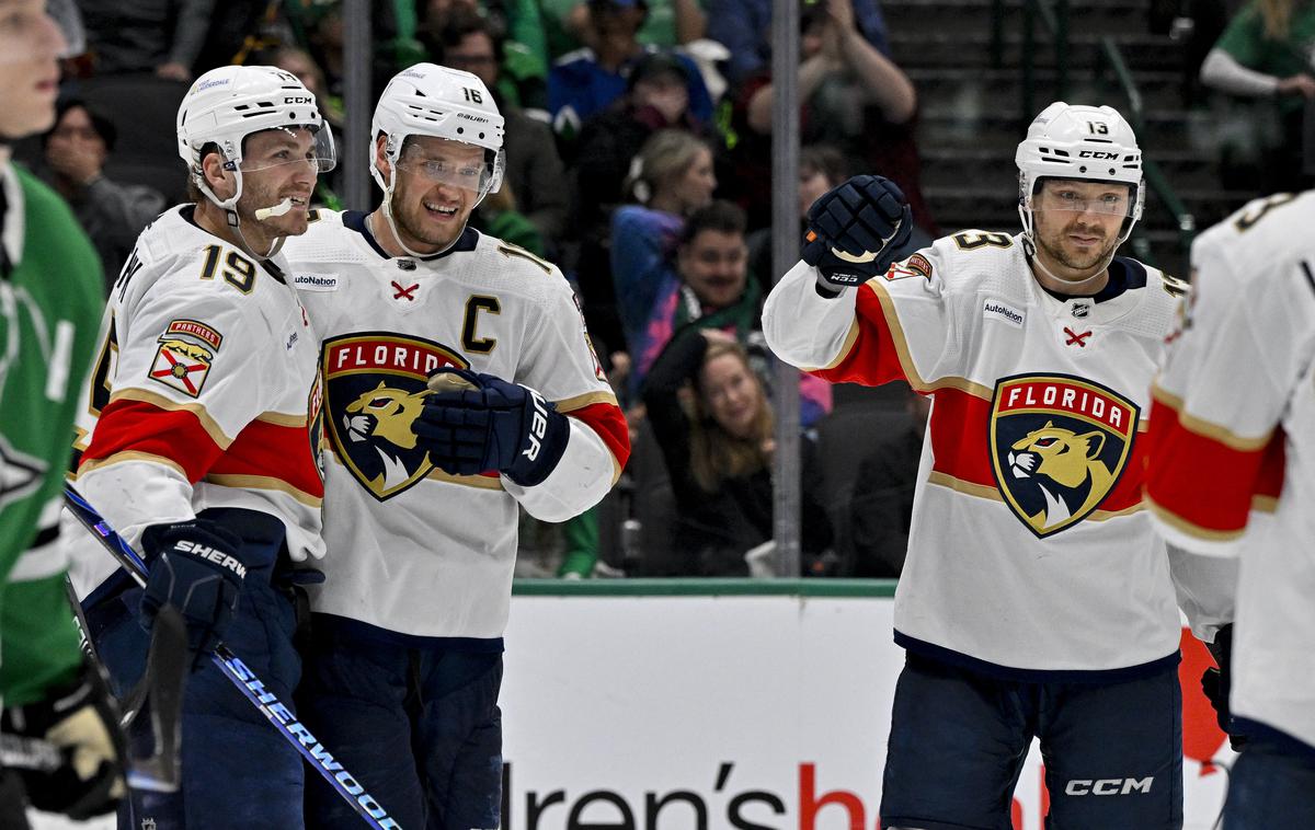 Florida Panthers | Florida Panthers so ugnali Dallas. | Foto Reuters