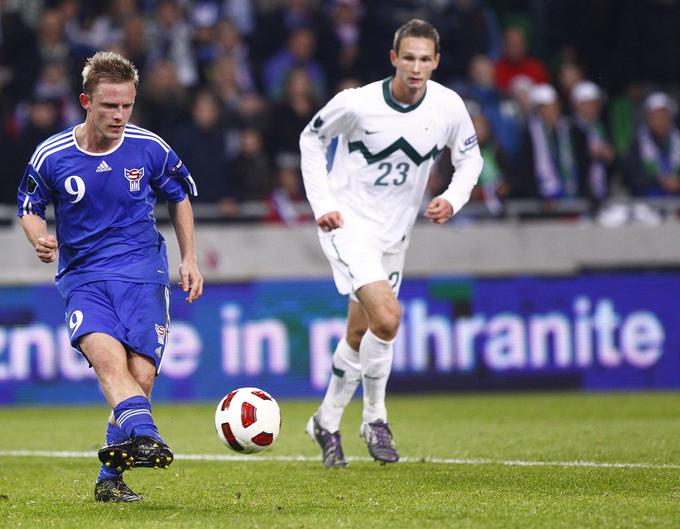 Reprezentanca Ferskih otokov se je štirikrat pomerila tudi s Slovenijo. Nazadnje v kvalifikacijah za evropsko prvenstvo 2012. Trikrat je izgubila in enkrat remizirala. | Foto: Guliverimage/Vladimir Fedorenko