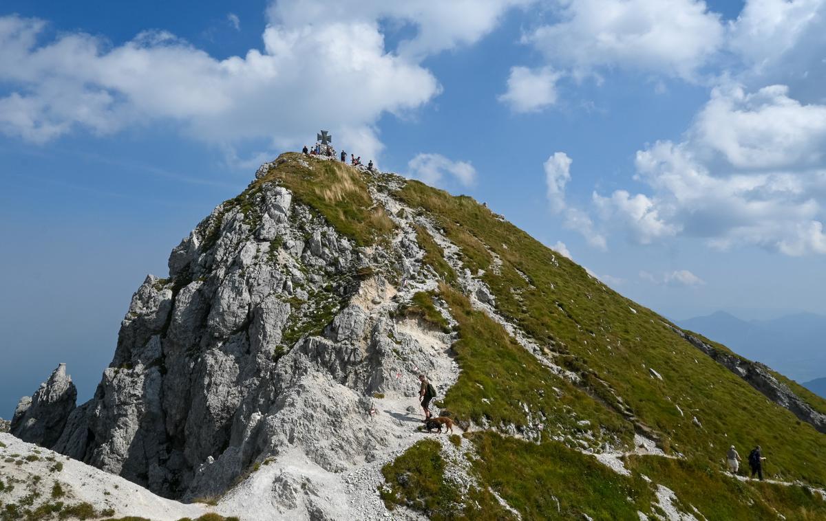 Gartnerkofel Karnijske Alpe | Krniške skale, Gartnerkogel, najlažje dostopen dvatisočak nad Mokrinami | Foto Matej Podgoršek