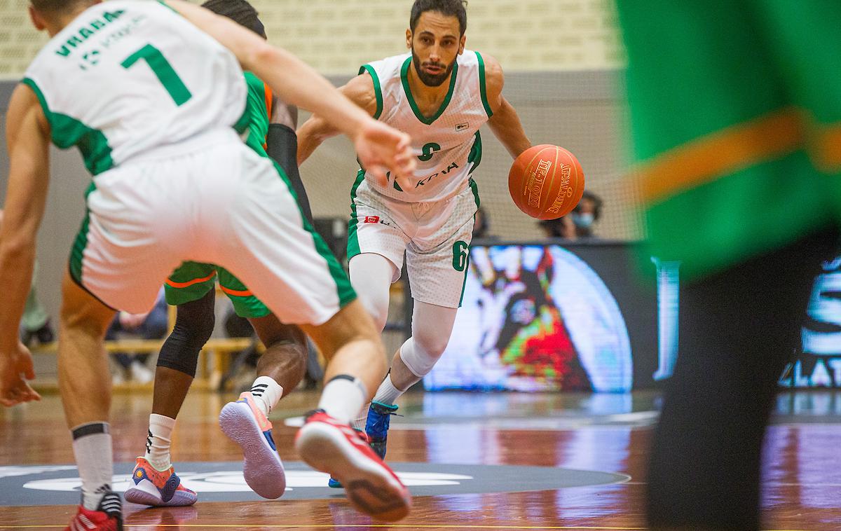 KK Krka : KK Cedevita Olimpija, superpokal | Krka je v zaključku tekme strla Podčetrtek. | Foto Urban Meglič/Sportida